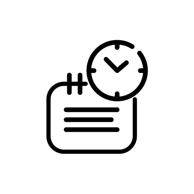 schedule icon