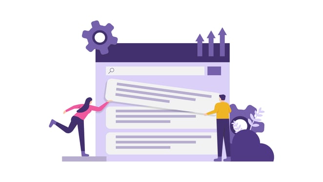 top of search illistration